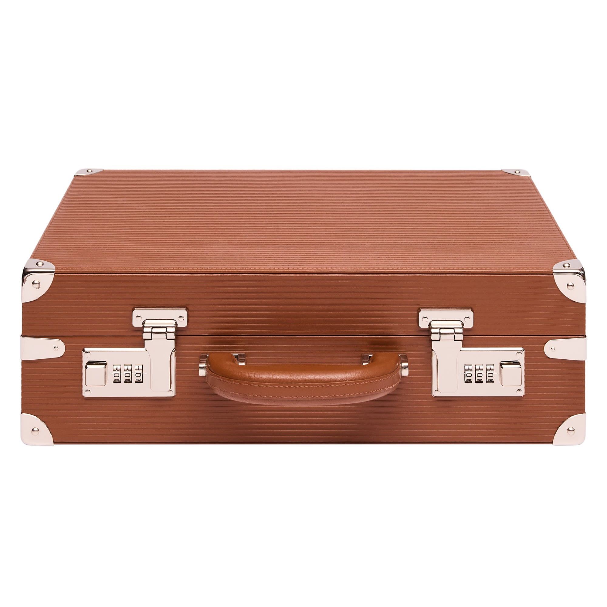 Rapport - Nova 10 Watch Briefcase in Brown Leather | D345