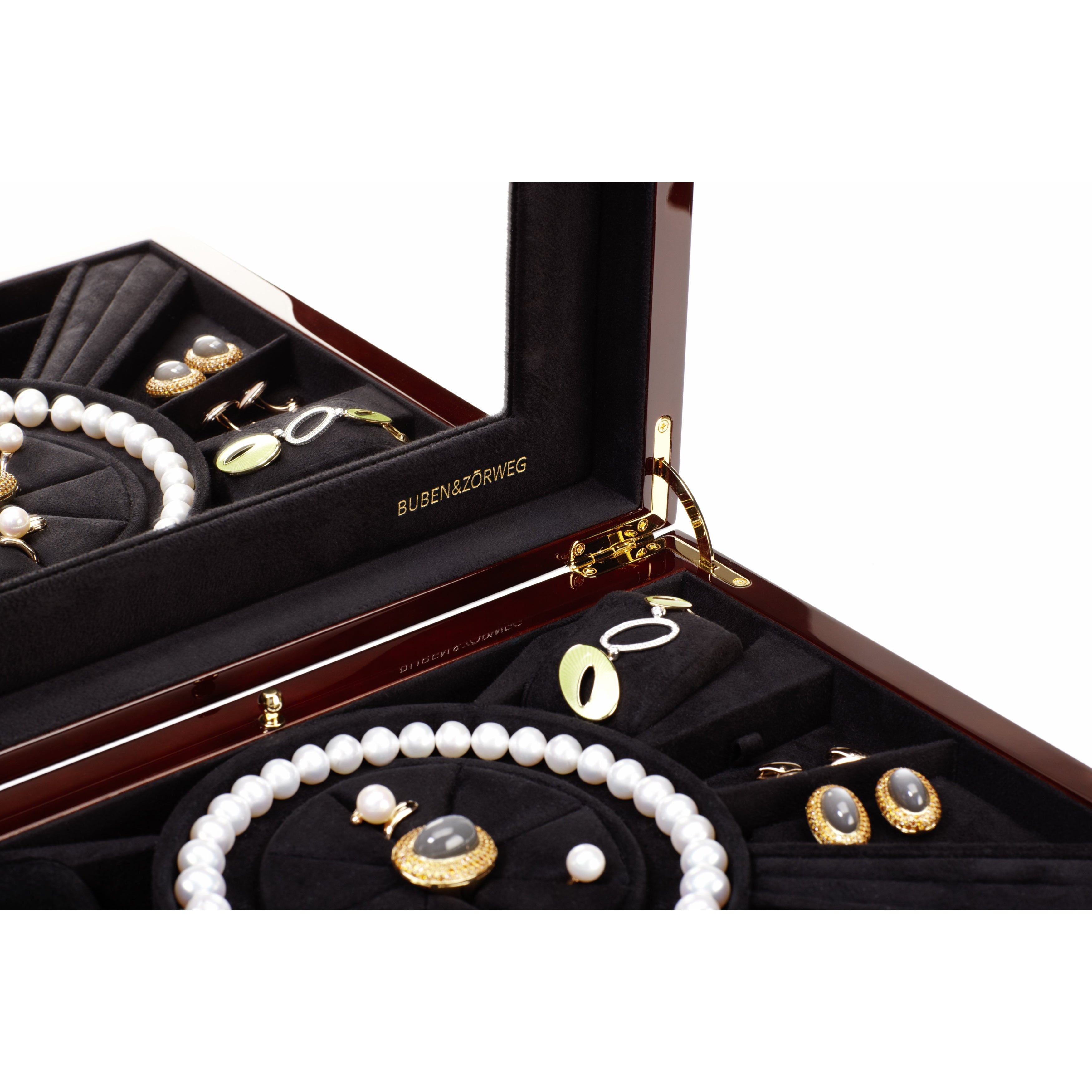 Buben & Zorweg Cosmopolitan Collection Jewelry Case In Classique