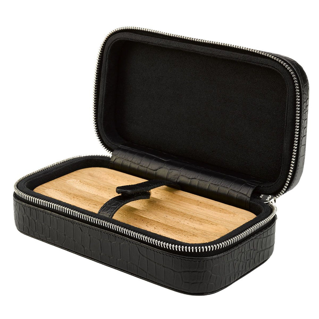 Rapport - Brompton Cigar Case in Brown Croco